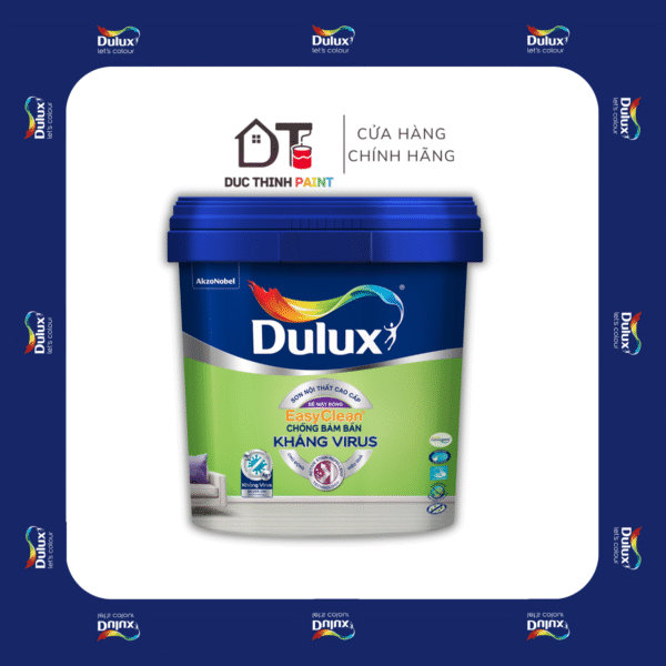 DULUX EASYCLEAN CHỐNG BÁM BẨN KHÁNG VIRUS Bề Mặt Bóng / MỜ E017B - E016M