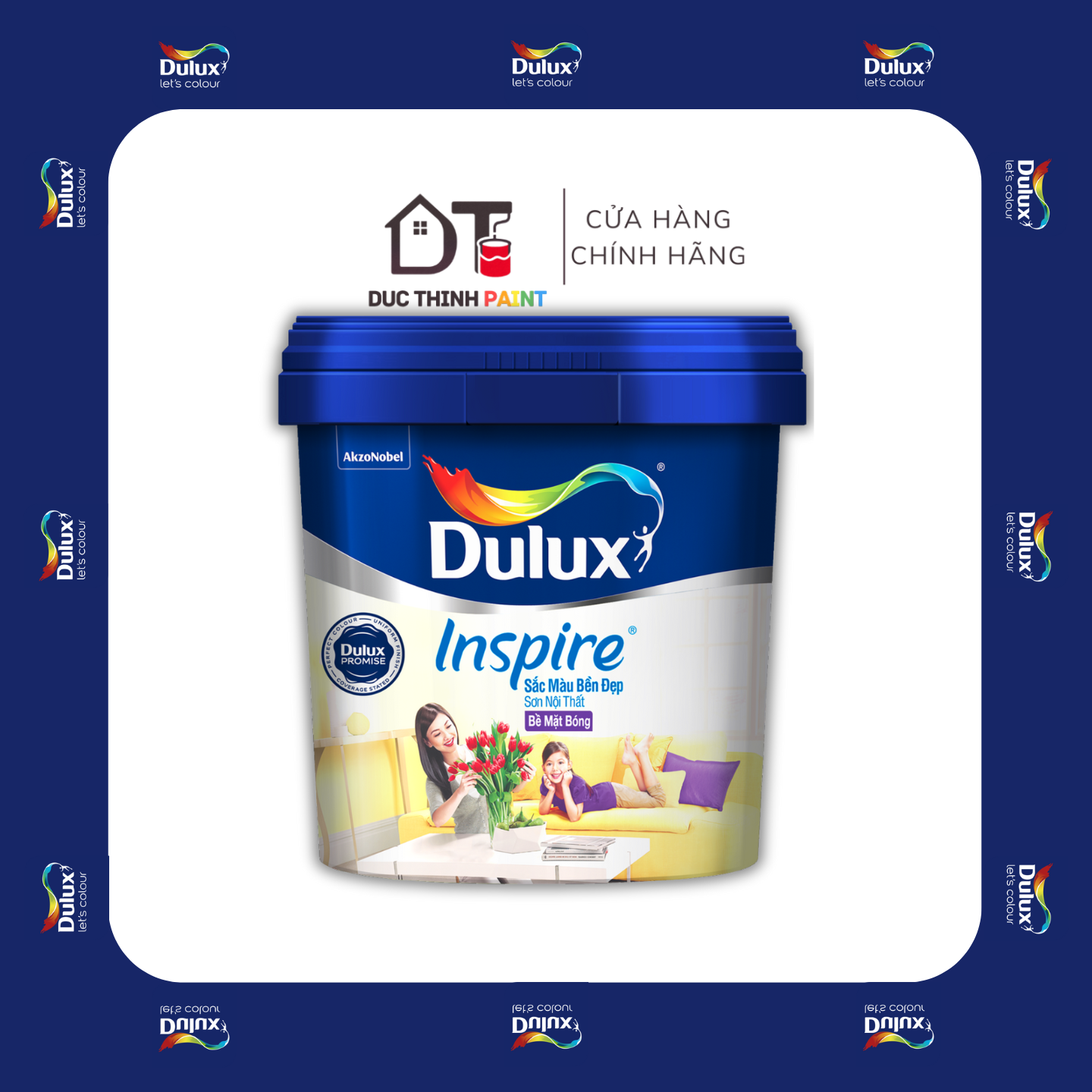 9 DULUX INSPIRE Bề Mặt Bóng / MỜ 39AB - 39A - Ảnh 1