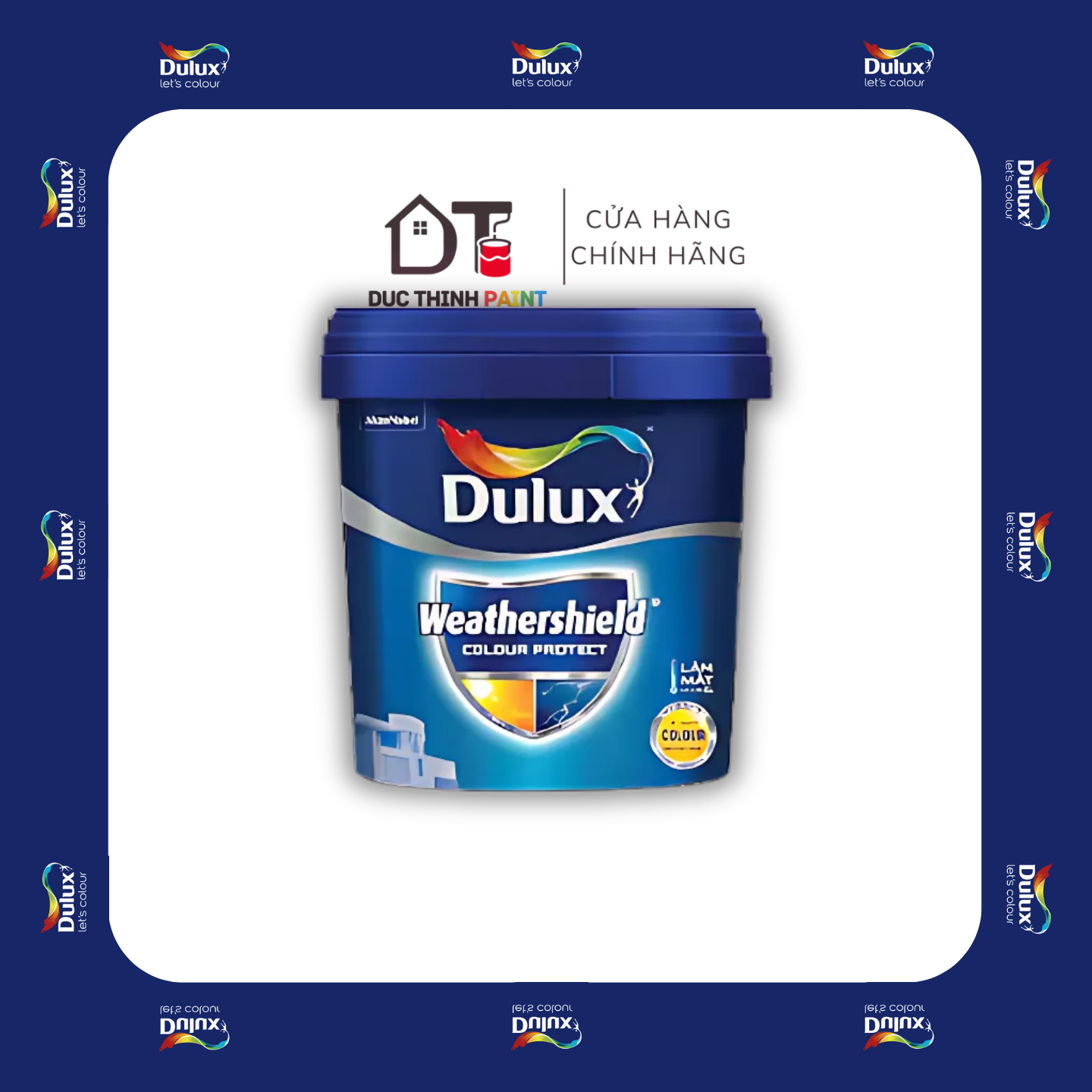 DULUX DULUX WEATHERSHIELD COLOUR PROTECT Bề Mặt Bóng / Mờ E023 / E015 - Ảnh 1